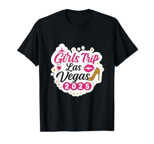 Las Vegas Matching Trip Squad Party mit den besten Freundinnen für Frauen T-Shirt von Vegas Nights Squad Co.