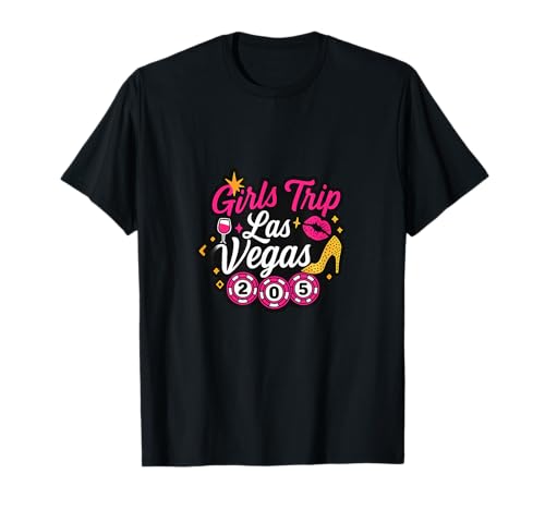 Las Vegas Matching Trip Squad Party mit den besten Freundinnen für Frauen T-Shirt von Vegas Nights Squad Co.