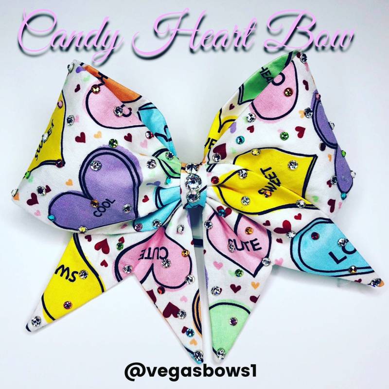 Candy Herz Schleife von VegasBows1