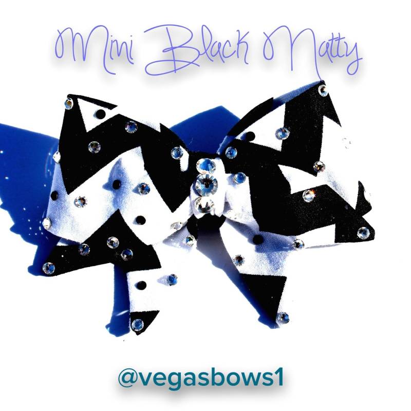 Mini Schwarze Natty Schleife von VegasBows1