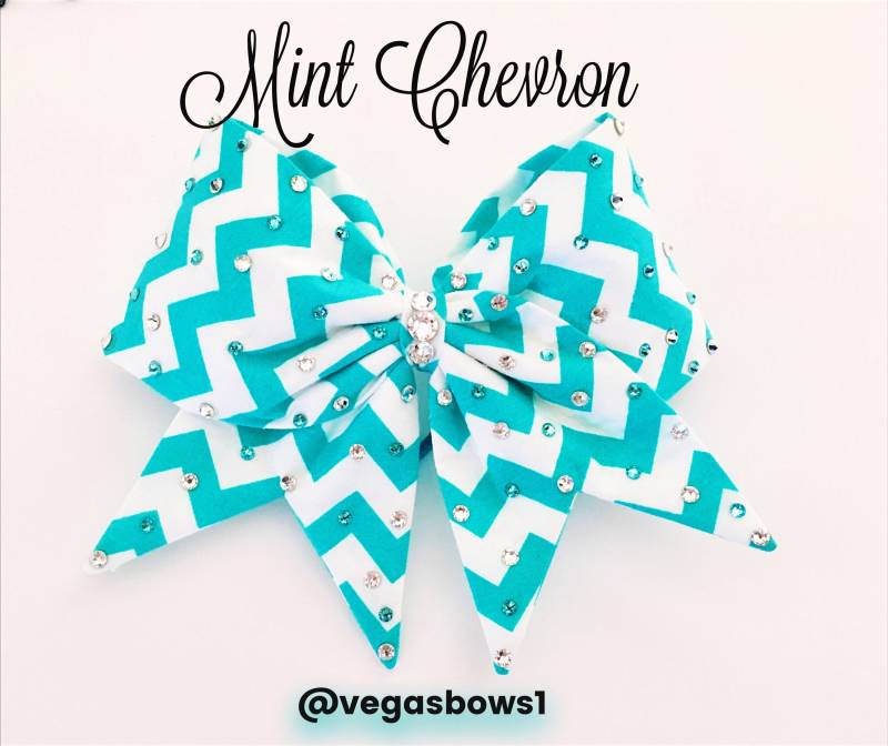 Mint Chevron von VegasBows1