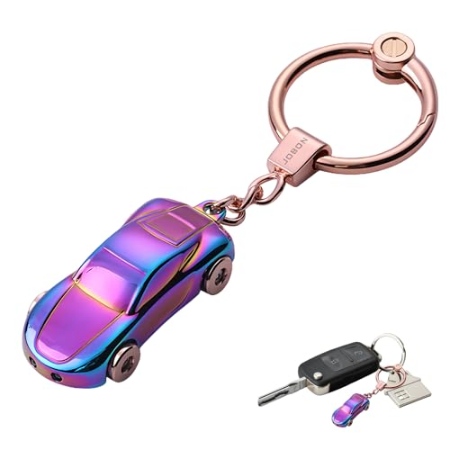 Vegena Auto Schlüsselanhänger mit Taschenlampe, Mini Taschenlampe Schlüsselanhänger, Autoschlüsselbund für Fahrzeug, Mini LED Taschenlampe, Schlüsselanhänger Taschenlampe für Männer und Frauen von Vegena