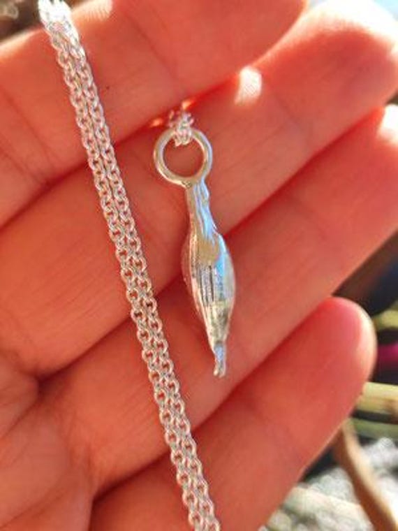Schneeglöckchen Knospen Anhänger, 925 Silber, Handgefertigt, 925, Sterling , Veij By Solveig Linke Schneeglöckchen Knospen Anhänger, 925 Silber, Handgefertigt, 925, Sterling , Veij By Solveig Linke von Veij