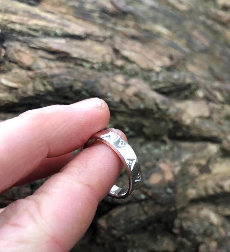 Handgemachter Wikingerring Aus Sterlingsilber Die Nordmann-Replik Handgemachter Wikingerring Aus Sterlingsilber Die Nordmann-Replik von VeinaCrafts