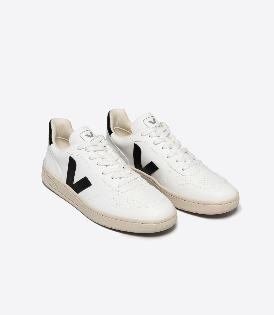 V-10 CWL Damen | Veja | vegane Sneaker | white black 37 von Veja