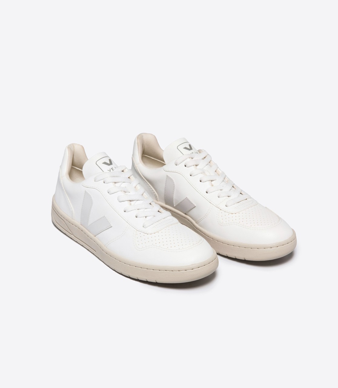 V-10 CWL Herren | Veja | vegane Sneaker | full white 41 von Veja