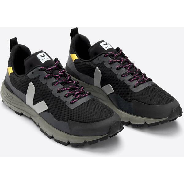 VEJA Herren Freizeitschuhe DEKKAN ALVEOMESH BLACK_OXFORD-GREY_TONIC von Veja