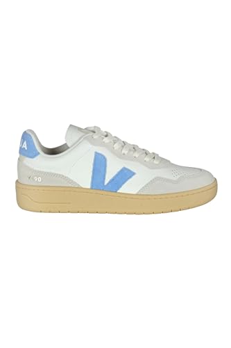 VEJA V-90 O.T. LEATHER W EXTRA WHITE AQUA NATURAL 40/Bianco von Veja