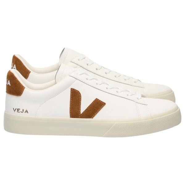 Veja Damen-Sneaker Campo Leather White Cognac von Veja