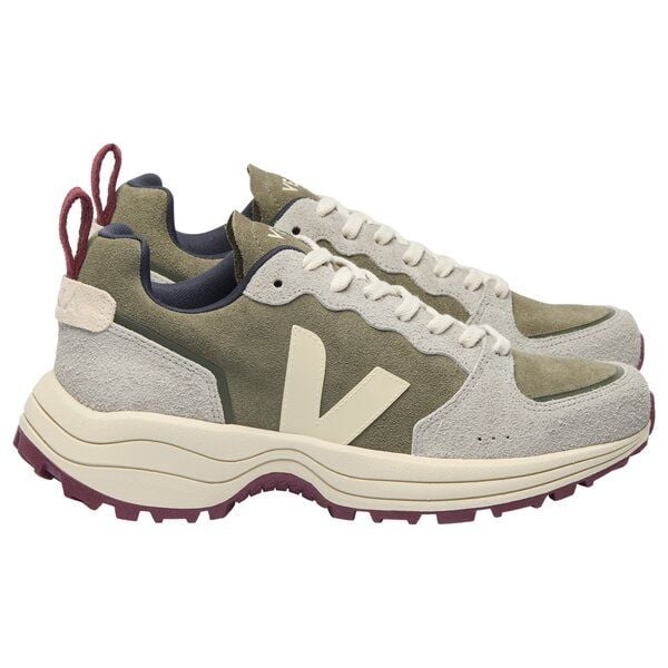 Veja Damen-Sneakers Venturi II VC Suede Kaki Sable von Veja