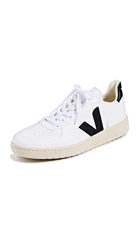 Veja Damen v-10 Sneaker White - Black 39 EU von Veja