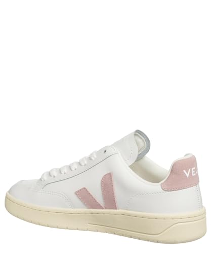 Veja Damen v-12 Sneaker extra White - Babe pink 39 EU von Veja