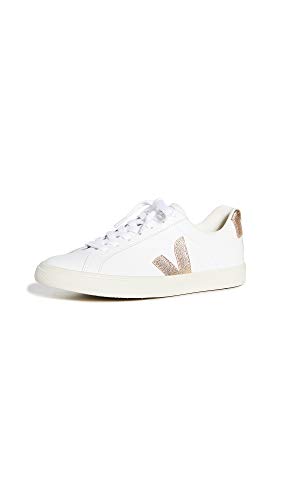 Veja Esplar Logo Leather extra White Platine Größe: 39 von Veja