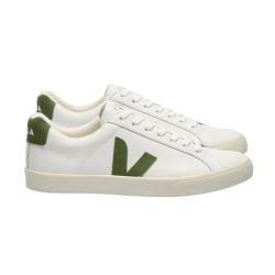 Veja Esplar Logo Sneakers In Extra Weiß & Kiwi von Veja
