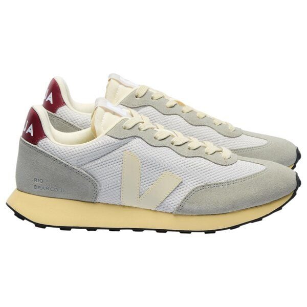 Veja Herren-Sneaker Rio Branco II Alveomesh Light Grey Pierre Marsala Veja Herren-Sneaker Rio Branco II Alveomesh Light Grey Pierre Marsala von Veja