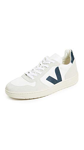 Veja V-10 Freizeitschuhe Herren Weiss blau - 45 von Veja