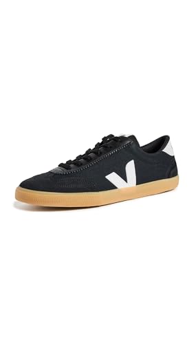 Veja Herren Volley Sneaker Black - White - Natural 45 EU von Veja