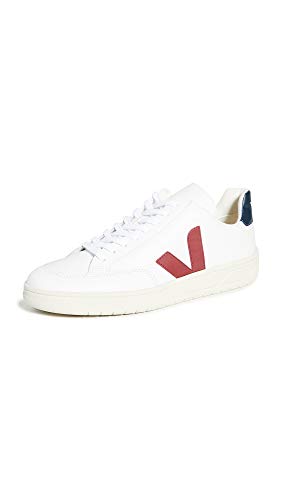 Veja Herren v-12 Sneaker White - Marsala - Nautico 40 EU von Veja