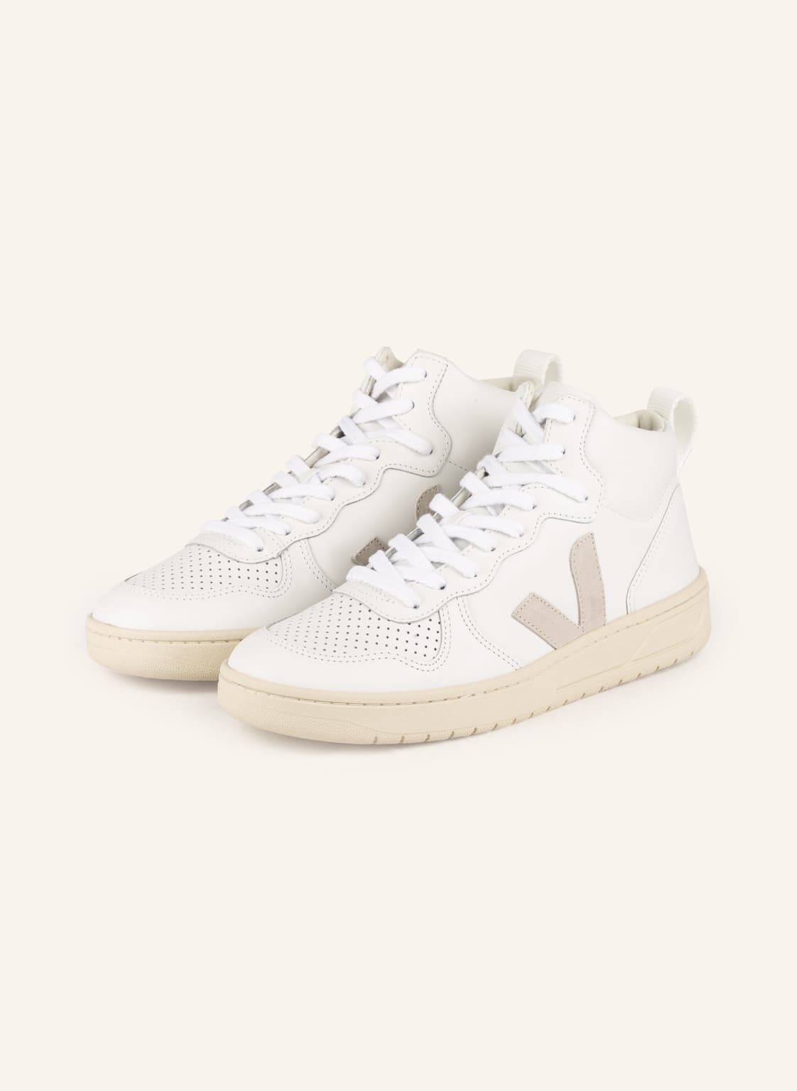 Veja Hightop-Sneaker V-15 weiss von Veja