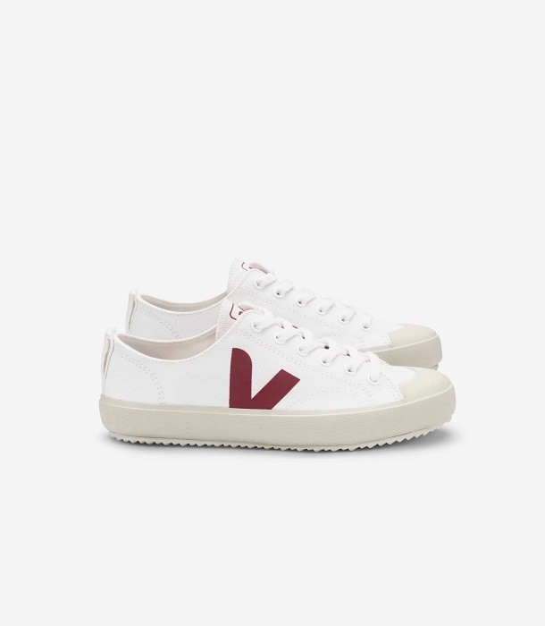 Veja Nova Canvas White Marsala 40 von Veja