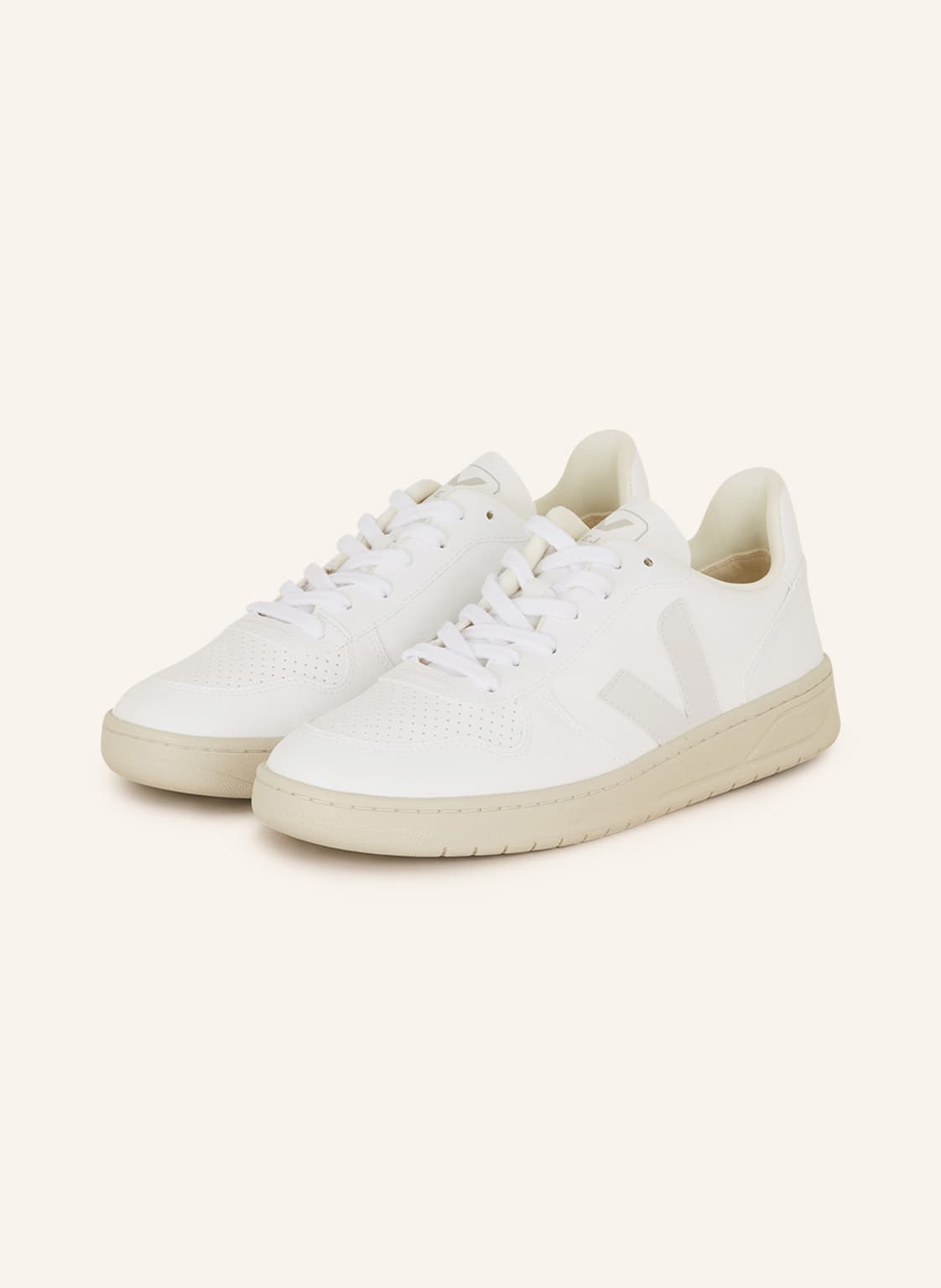 Veja Sneaker V-10 weiss von Veja