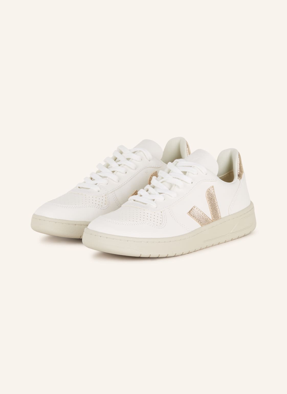 Veja Sneaker V-10 weiss von Veja