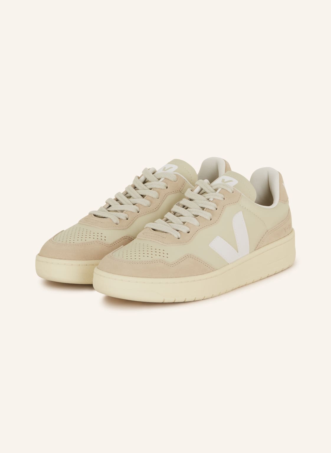 Veja Sneaker V-90 Bastille beige von Veja