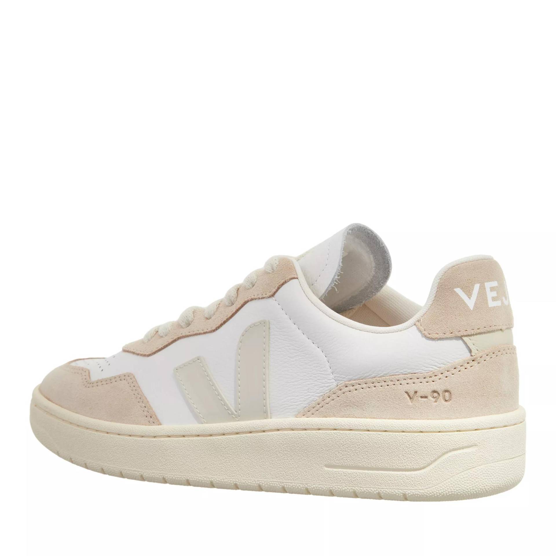 Veja Sneakers - V-90 O.T. Leather - Gr. 37 (EU) - in Beige - für Damen von Veja