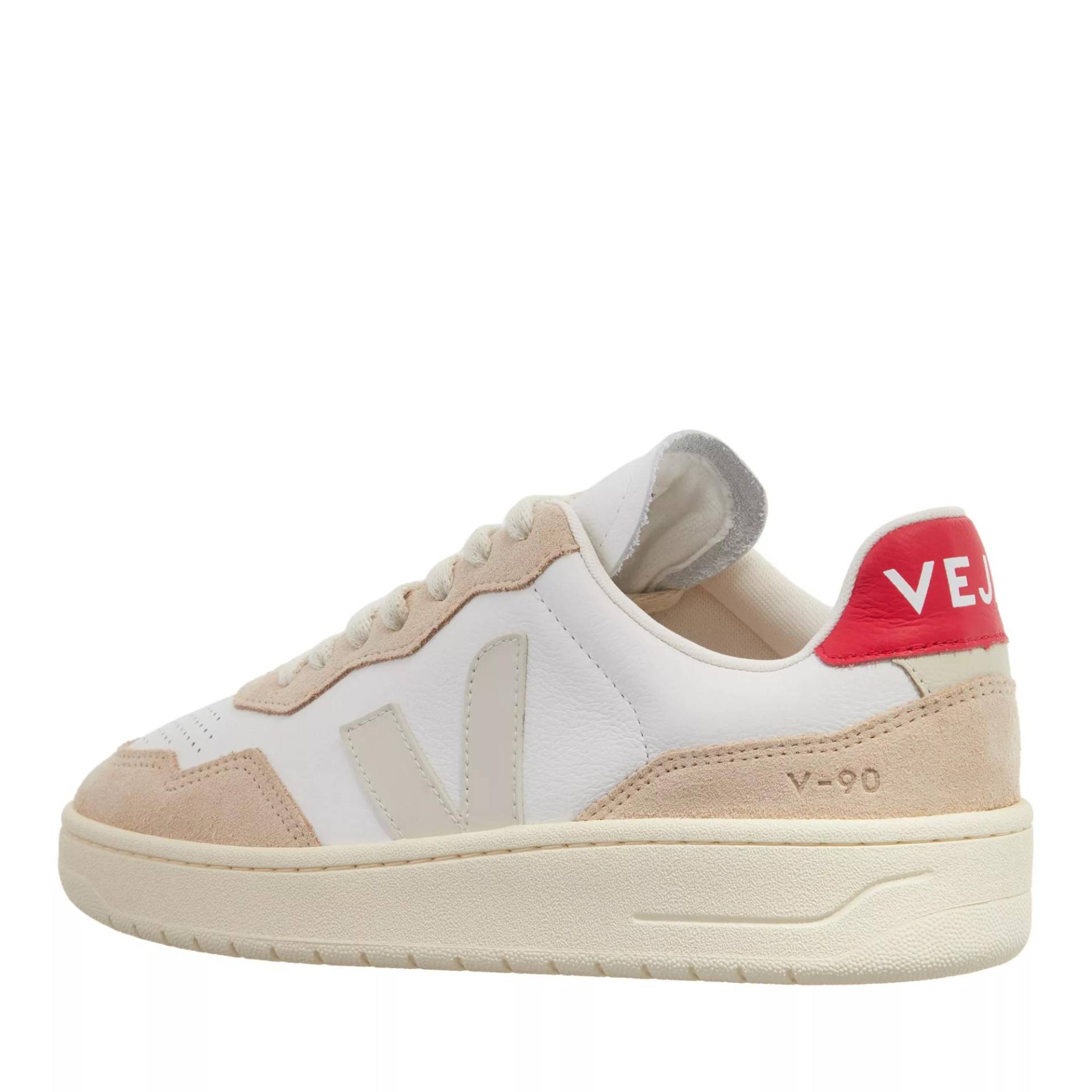 Veja Sneakers - V-90 O.T. Leather - Gr. 39 (EU) - in Beige - für Damen von Veja