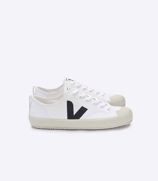 Veja Vegan Nova Canvas White Black 36 von Veja