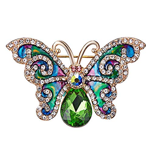 Vektenxi Kristall Schmetterling Broschen für Frauen kleine Vintage inspizieren Kleidung Dekoration Schmuck Brosche langlebig und nützlich Vektenxi Kristall Schmetterling Broschen für Frauen kleine Vintage inspizieren Kleidung Dekoration Schmuck Brosche langlebig und nützlich von Vektenxi