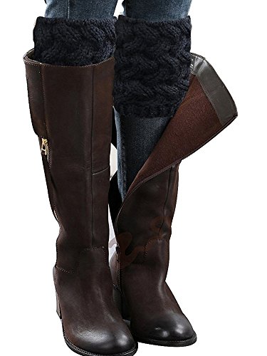 Vellette Bein Stulpen Damen | warme Beinstulpen Strick-Stulpe Beinwarmer Stulpen Legwarmer Grobstrickstulpen Damen Madchen 1 Paar von VELLETTE