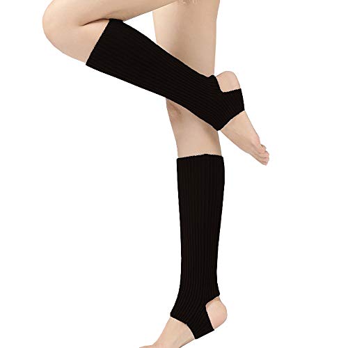 Vellette Stulpen Legwarmer Damen Bein Stulpen warme Beinstulpen Strick-Stulpe Beinwarmer Leg warmer Grobstrick Stulpens Winter Lange WarmeSocken von Vellette