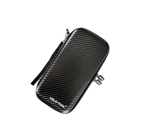Velo-Tool Große tragbare Tasche aus EVA, robust, für alle Ihre Fahrradutensilien, zur Aufbewahrung Ihrer Pumpe, Reifenheber, Ersatzschlauch, Telefon, Schlüssel, Geldbörse und andere kleine Utensilien, Velo-Tool Große tragbare Tasche aus EVA, robust, für alle Ihre Fahrradutensilien, zur Aufbewahrung Ihrer Pumpe, Reifenheber, Ersatzschlauch, Telefon, Schlüssel, Geldbörse und andere kleine Utensilien, von Velo-Tool