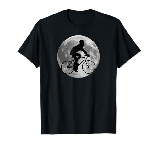 Fahrrad MTB Bike Radsport Fahrrad Mond Herren Humor T-Shirt von Vélo velo Cycliste Cyclisme VTT Bike fan Drôle