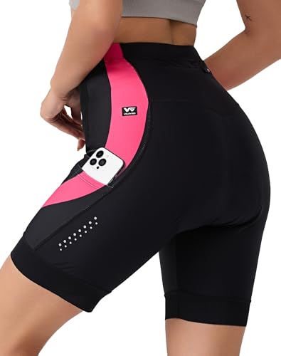 VeloVibe Radhose Damen Mit 4D Sitzpolster - Fahrradhose Gepolstert Atmungsaktiv Stoßfest - Kurze Radlerhose Mit Taschen VeloVibe Radhose Damen Mit 4D Sitzpolster - Fahrradhose Gepolstert Atmungsaktiv Stoßfest - Kurze Radlerhose Mit Taschen von VeloVibe