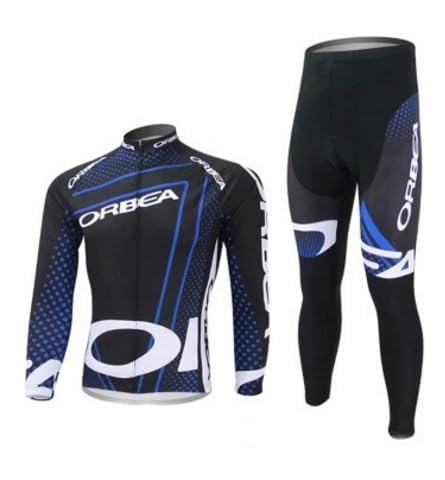 VeloZenith Herren Thermo Fahrradtrikot Set Winter Thermo Fahrrad Jacke + Hose Set wasserdicht Winddicht Atmungsaktiv Fahrradhose Lang mit 3D Sitzpolster für Outdoor Radfahren,Weiß,XL von VeloZenith