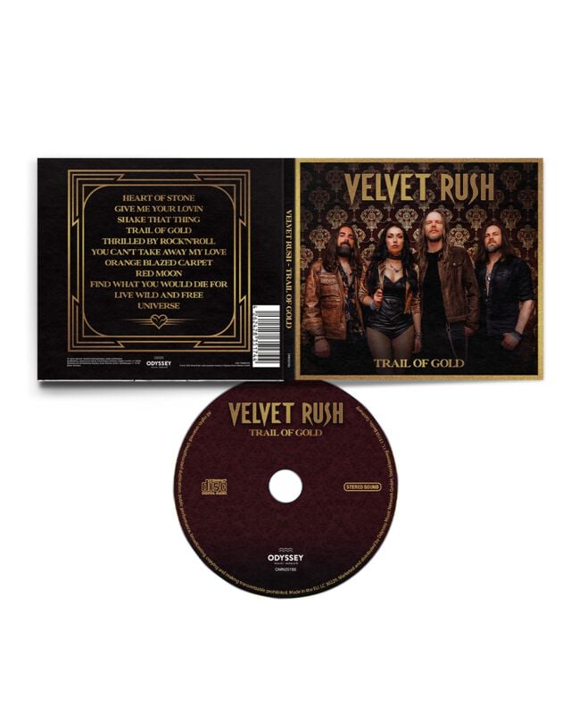 Velvet Rush Trail Of Gold CD multicolor Velvet Rush Trail Of Gold CD multicolor von Velvet Rush