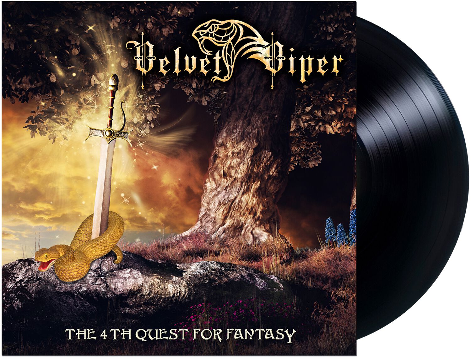 Velvet Viper The 4th quest for fantasy LP schwarz von Velvet Viper