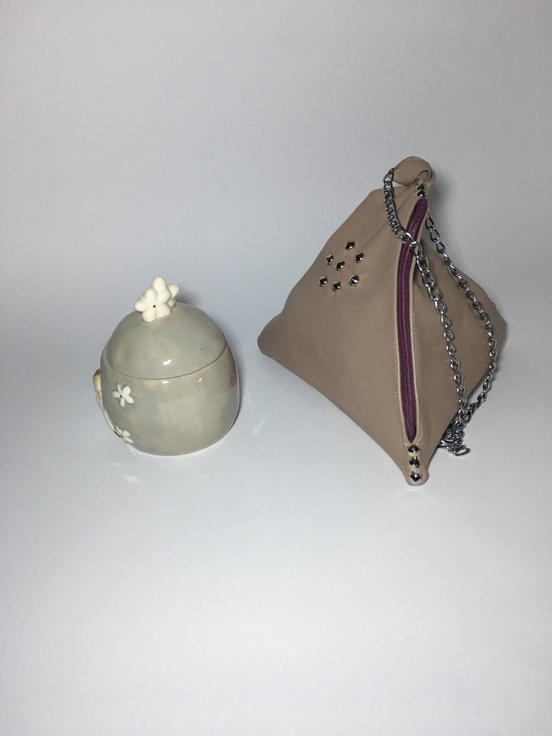 Ledertasche Dreieck Ledertasche Dreieck von VelvetClothStore