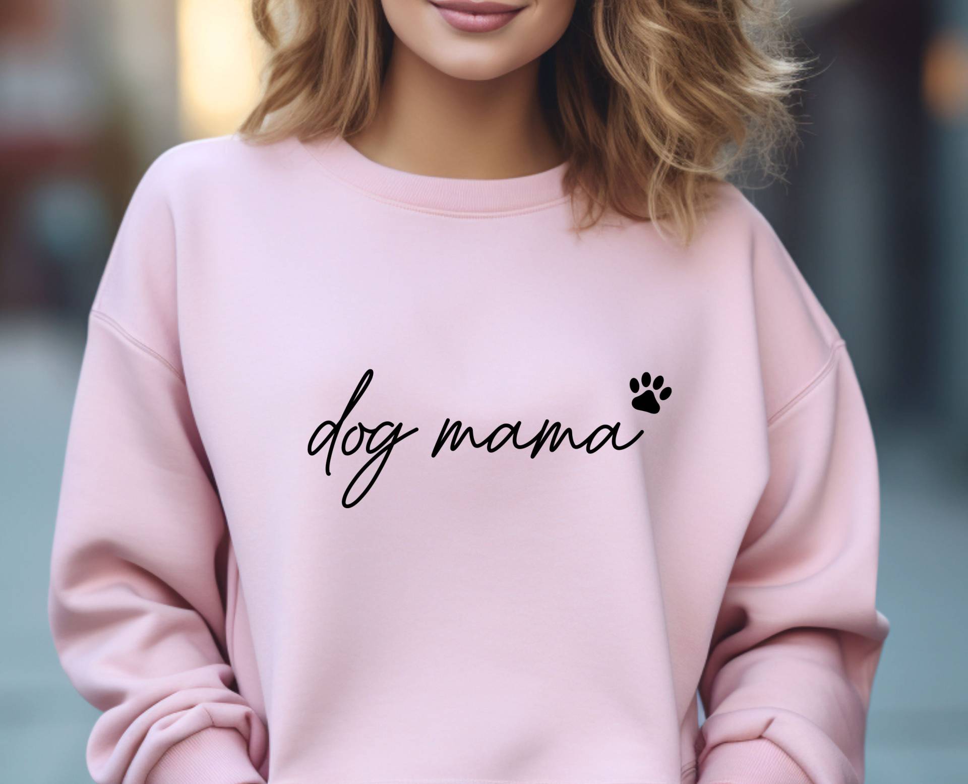 Hund Mama Sweatshirt, Hunde-Liebhaber-Geschenk, Hundebesitzer Geschenk, Pullover, Zu Fuß Süßer Rundhalsausschnitt, Hundemama Geschenke von VelvetStyleShop