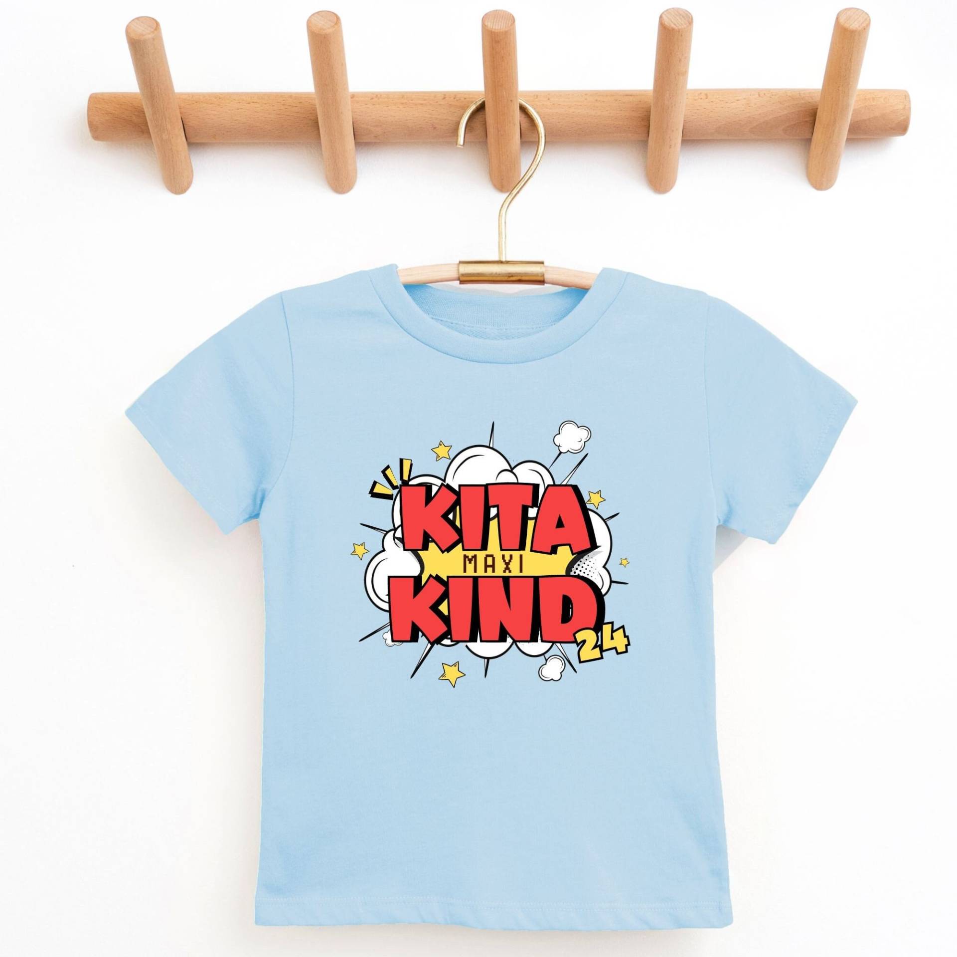 Kindergarten T-Shirt | Kita Kind Shirt Tolle Geschenkidee Zum Kindergartenstart Im Comic Stil Fair U. Nachhaltig Produziert von VelyflairDesign
