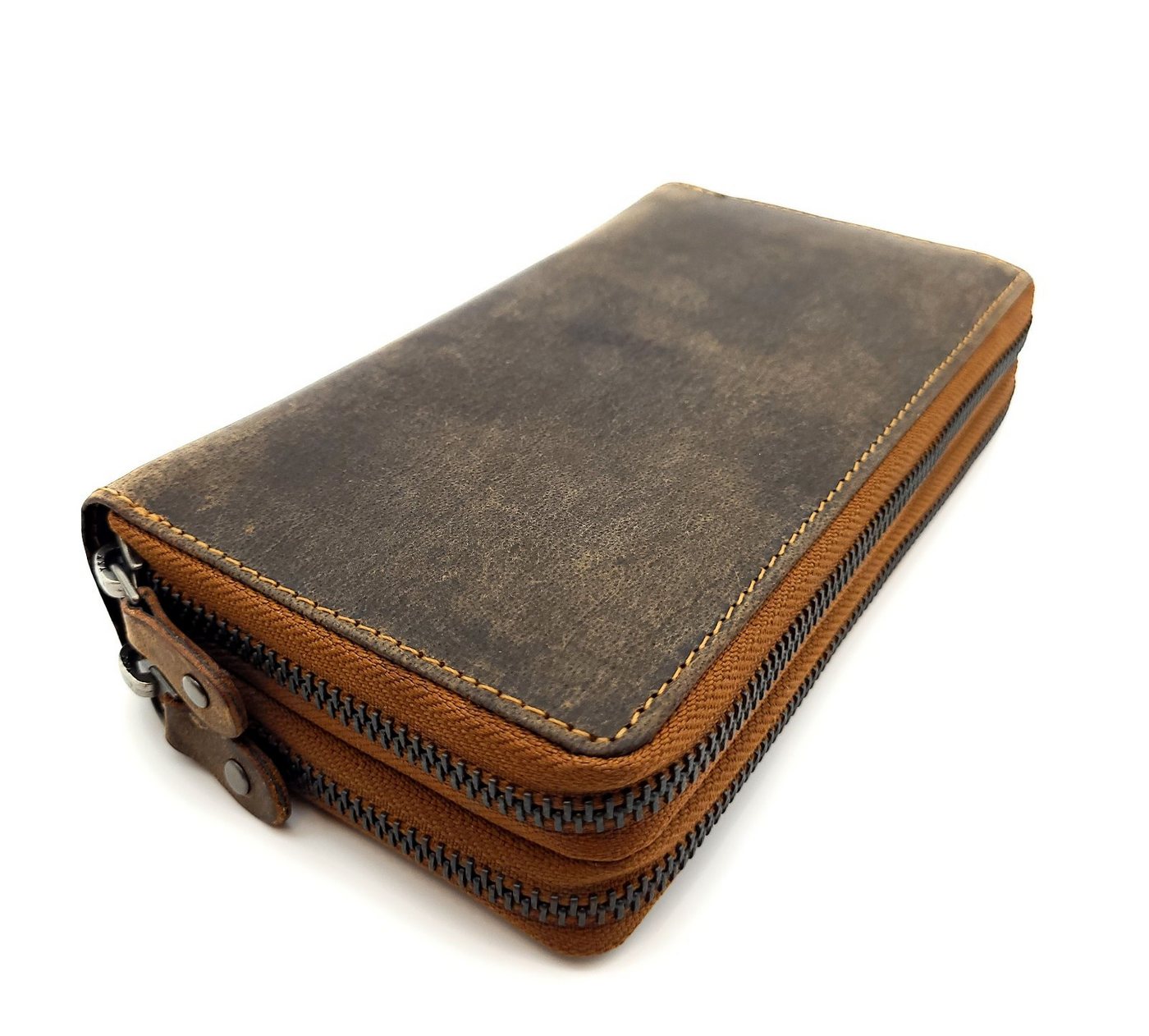 Ven Tomy Geldbörse XXL echt Leder Portemonnaie mit 25 Kartenfächern & RFID Schutz von Ven Tomy