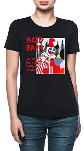 Acid Bath - When The Kite String Pops Damen T-Shirt Schwarz von Vendax