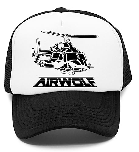 Airwolf Kinder Kappe Baseball Rapper Cap von Vendax