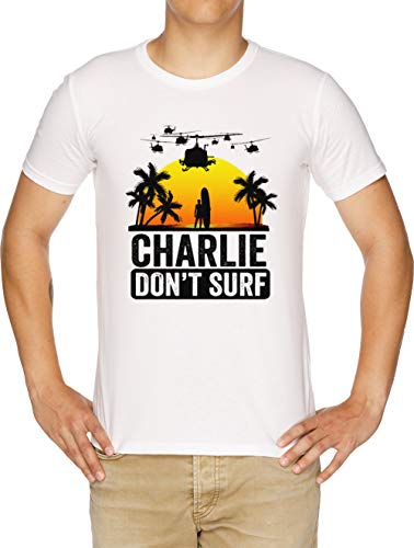 Charlie Dont SURF - Charlie Dont Surf Herren T-Shirt Weiß von Vendax