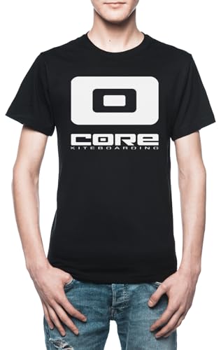 Core Kiteboarding Herren T-Shirt Schwarz von Vendax