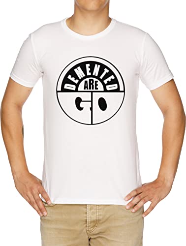 Demented Are Go Herren T-Shirt Weiß von Vendax