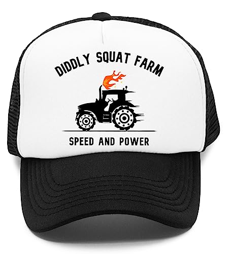 Diddly Squat Farm Shop Logo Tractor Kinder Kappe Baseball Rapper Cap von Vendax