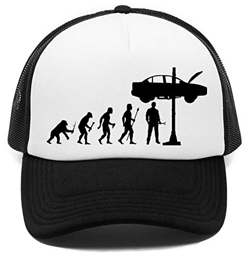 Evolution Von Mann Und Mechaniker Kappe Baseball Rapper Cap von Vendax